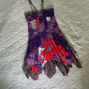 Tropical Asymmetrical Dress by Free People